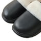 thumbnail image 3 of Zapatos Casa Mujer Hombre Cálido Invierno Impermeable para Interior Al Aire Libre, 3 of 8