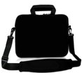 thumbnail image 1 of Richen 11 11.6 12 12.5 13 Pulgadas Laptop/Chromebook/Notebook Pc Messenger Bag Tablet Travel Handle Case Neopreno Con Correa Para El Hombro (11-13.3 Pulgadas Pure Black), 1 of 5