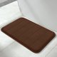 thumbnail image 1 of Alfombra de baño de espuma viscoelástica POWKOL, 61 x 91 cm, cómoda, suave, con gran absorción de agua, lavable a máquina, antideslizante, gruesa, fácil de secar, color marrón, 1 of 7