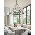 thumbnail image 3 of Capital Lighting - Pearson - Chandelier 20 Light Black Iron - in Industrial, 3 of 3