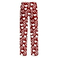 thumbnail image 5 of hotojiny Men's Pajama Pants Soft Pjs Lounge Bottoms with Pockets Comfortable Heart Elastic Waist Sleepwear for Men S-3XL, 5 of 5
