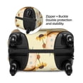 thumbnail image 4 of Fotbe Watercolor Bee Honey Honeycomb Bee Luggage Cover Protector,Suitcase Protector,Scratch and Dirt Resistant,Fits 18-32 Inch Luggage-Medium, 4 of 9