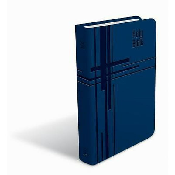 Pre-Owned CEB Common English Premium Gift Bible Decotone Indigo Cross (Unknown) 1609260368 9781609260361