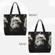 thumbnail image 2 of Disketp Ink Style Bald Eagle Bolsa Tote de Lona para Mujer, Bolso de Hombro y Cruzado con Cierre de Cremallera, 2 of 7