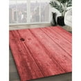 thumbnail image 2 of Ahgly Company Indoor Round Patterned Bean Red Area Rugs, 8' Round, 2 of 6
