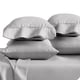 thumbnail image 1 of Juego de Fundas de Almohada Bare Home Colección Premium 1800 Doble Cepillado Ultra Suave Tamaño King Gris Claro 4 Unidades, 1 of 7