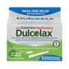 Dulcolax Medicated Laxative Suppositories with DulcoGlide Applicators, 5ct