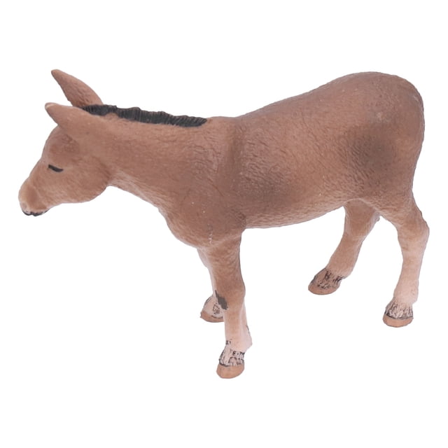 Figura de ñu, burro salvaje, simulación de criaturas animales, figuras, juguetes, juguetes de aprendizaje, animales, materiales ecológicos