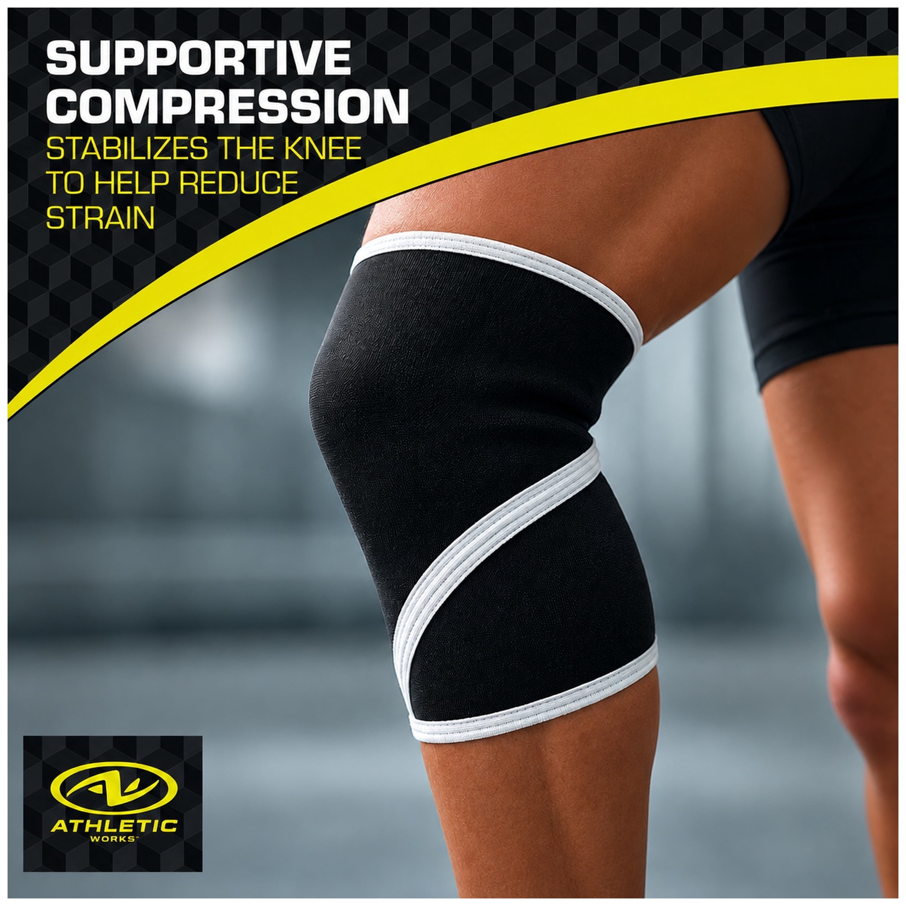 Athletic Works Knee Support Sleeve - Small/Medium