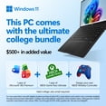 thumbnail image 4 of ASUS Zenbook 14 14” WUXGA OLED Touch Screen Laptop, Copilot+ PC, AMD Ryzen AI 7 445, AMD Radeon Graphics, 16GB RAM, 1TB SSD, 3 Months of Microsoft 365 Personal Included, Jade Black, 4 of 12