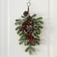 thumbnail image 2 of Teardrop Swag Botín de lágrima de Navidad para puerta de , decoración de botín artificial con bayas, adornos de de pino para decoración de Navidad Magideal Teardrop Swag, 2 of 6