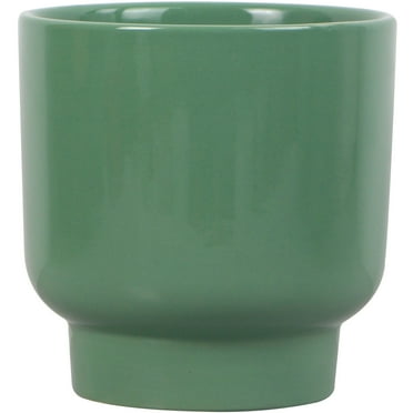 Mainstays 6in Green Petra Round Planter