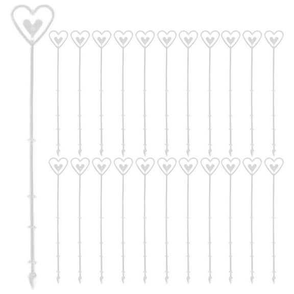 Hemoton 100pcs Practical Bouquet Greeting Card Clip Diy Floral Gift Wrapping Material Flower Picks