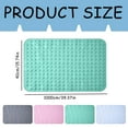 thumbnail image 3 of 1 Non-Slip Massage Bath Mat Tub Shower Mat Bathtub Floor Liner Mats for Inside Shower Bathroom Suction Cups and Drain Holes for Feet Scrubbing Machine Washable Soft on Feet, 3 of 9