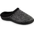 thumbnail image 1 of Isotoner Advanced Memory Foam Herringbone Harvey Clog ECO Comfort Slippers - 96079 (Black, XL), 1 of 1