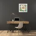 thumbnail image 3 of Penner, Janelle 26x26 White Modern Wood Framed Museum Art Print Titled - Jungle Vibes II, 3 of 4