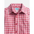 thumbnail image 2 of Wonder Nation Boys' Button Front Cotton Shirt with Short Sleeves, Sizes 4-18 & Husky, 2 of 3