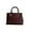BURGUNDY, variant on Stylish Vegan Leather Women's Shoulder Crossbody Handbag - Durable Versatile Vegan leather Top Handle Crossbody Shoulder Bag Set with Detachable Strap- Coffee