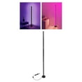 thumbnail image 1 of Luz de Piso de Esquina Rgb, Ángulo de iluminación de 180 Grados 5V 20W Remoto Luz LED USB Alimentada 69 Cuentas LED para Sala de Estar para barra, 1 of 7