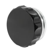 2" ID Aluminium Alloy Universal Auto Weld On Filler Neck Cap Oil Fuel Tank Silver Tone Black