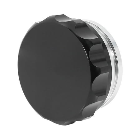 2" ID Aluminium Alloy Universal Auto Weld On Filler Neck Cap Oil Fuel Tank Silver Tone Black