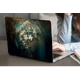 thumbnail image 4 of KSK KAISHEK Plastic Hard Case Cover Compatible with 2015 - 2012 Released Old MacBook Pro 15" No Touch + Black Keyboard Cover Model: A1398 Flower 0734, 4 of 5