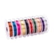 thumbnail image 5 of 10 rollos de alambre de cobre metálico de colores surtidos, flexible, para joyería artística, pintado, para abalorios, 5 of 6