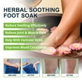 thumbnail image 4 of Ginger Foot Bath Packs, Herbal Soothing Foot Bath Packs, Ginger Saffron Foot Bath Powder Foot Soak Powder, Soothing Sore and Tired Feet 1 packet (contains 10 sachets), 4 of 7