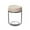 White #2, variant on Thick Glass Storage Jar with Leak-Proof Lid | 15.2 oz Wide Mouth Container for Oats, Snacks, Salad Dressing & Meal Prep | Reusable Food-Grade Borosilicate Glass | Dishwasher Safe