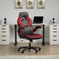 thumbnail image 5 of OFM Adjustable & Ergonomic Swivel Gaming Chair, Red, 5 of 14