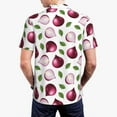 thumbnail image 2 of Polo Shirts for Men, Onion leaf Cuteness Casual Mens Polo Shirts Short Sleeve Button Down Classic Mens Golf Polo Shirts, 2 of 7