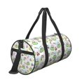 Fotbe Frog Wear Chef Hat Pattern Foldable Sports Gym Bag with Wet Dry
