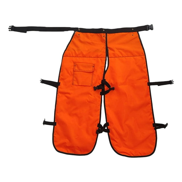 Delantal para pierna de motosierra, funda protectora con hebilla de liberación rápida, equipo de protección, pantalones para motosierra para trabajar, L