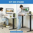 thumbnail image 5 of Dual Motor Electric Standing Desk with 48" Tabletop, 5 of 8
