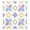 Retro Tile Art Style, variant on IAUYY Magnetic decorative sticker - 23x26 Inch PVC Refrigerator Decorative Cover, Removable DIY Art for Kitchen Appliances Repetition Design