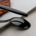 thumbnail image 5 of 20 Pieces Titanium Black Plated Stainless Steel Flatware Set, Sliverware Cutlery Set Service for 4, Mirror Polished, 5 of 7