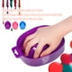 thumbnail image 2 of Tazón para el cuidado de las u?as, Bandeja de remojo Nail Art Manicure Care Soak Bowl Tray Esmalte removedor de tratamiento Manicure Spa Tool(Púrpura) Ecomeon no, 2 of 6