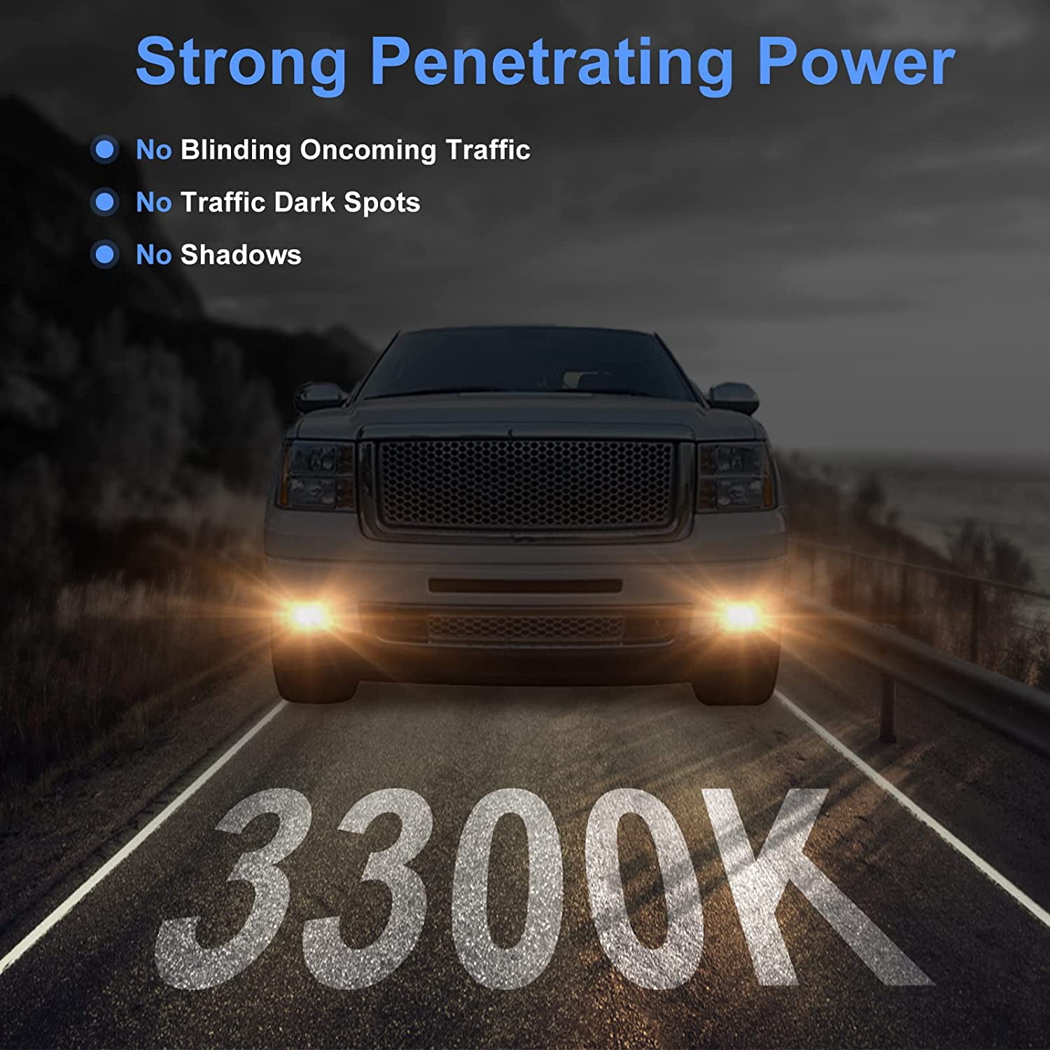 For 2011-2014 Ford F150 F-150 Clear Bumper Fog Lights Driving Lamps Left+Right