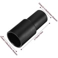 thumbnail image 2 of 2 Pieces Vacuum , 1 3/8 Inch to 1 1/4 Inch Universal Cleaner Hose Reducer Converter Vacuum Hose Attachment, 2 of 6