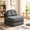 Gray, variant on Jpiziso Folding Sofa Bed with Pillow Foldable Couch Convertible Sleeper Chair with Back Support Blue for Living Room Bedroom