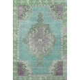thumbnail image 2 of Addison Rugs Mayfield Premium Machine Washable Traditional Global Teal Rectangle Rug, 10' x 14', 2 of 7