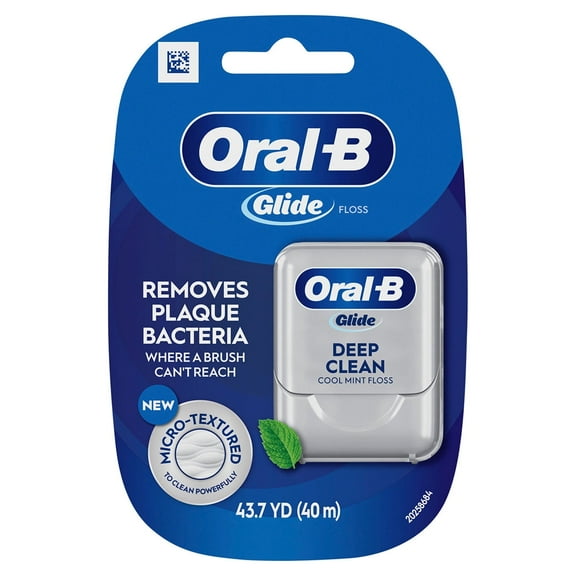 Glide Pro Health 43.7 Yards Floss Deep Clean Cool Mint (6 Pack)
