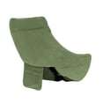 thumbnail image 3 of Funda para silla de camping, funda para asiento de silla Moon con bolsillo lateral, plegable, para reparación de tumbonas. Verde de espalda alto, 3 of 8