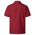thumbnail image 1 of T-Shirt à Col Rabattu pour Hommes Printemps/été - Design à Poche et Bouton, Polyester/Spandex, Tailles M-TTTTG (Buste 116-154cm), 1 of 7