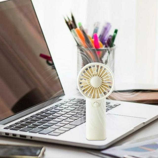 Feltree Mini Handheld Fan Portable Battery Operated with Strong Wind for Personal Cooling Outdoor Travel Office