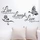 thumbnail image 5 of Adhesivo adhesivo para pared cita dormitorio sala de estar hogar ANGGREK Otros, 5 of 7