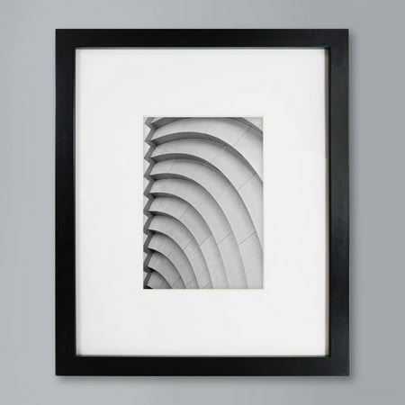 10 x 12 Matted to 5 x 7 Thin Gallery Frame Black - Made By Design