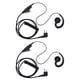 thumbnail image 1 of Walkie Talkie Auriculares Auriculares Auriculares 180 Rotación Radio Auricular 2pcs, 1 of 6