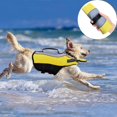 thumbnail image 4 of M, Jaune Gilet De Sauvetage Pour Chien Pet Life Jacket Gilet De Sauvetage Pour Chien Lifesaver Scurit Gilet Rflchissant Taille Rglable Dog Lifeja, 4 of 5