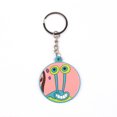 thumbnail image 3 of Llaveros de Bob Esponja para hombre y mujer, llaveros de PVC, muñeco de dibujos animados, Kawaii, Anime, Patricio, estrellas, bolsos, colgante, decoración de coche, lindo regalo, 3 of 5